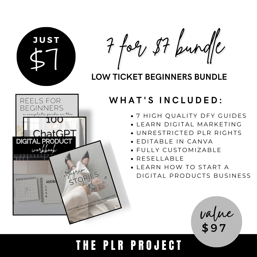 7 Products for $7 Bundle