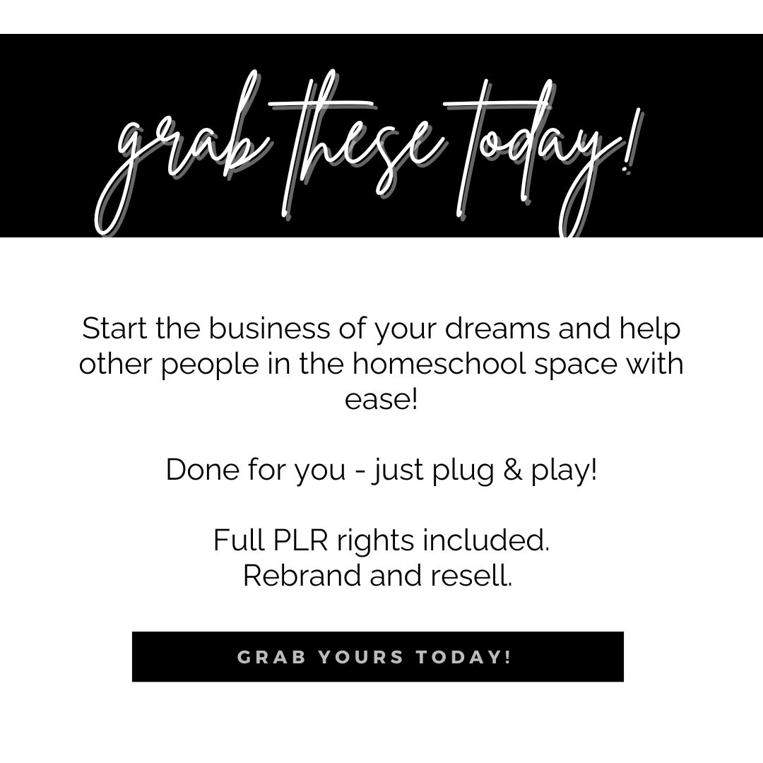 Homeschool Bundle