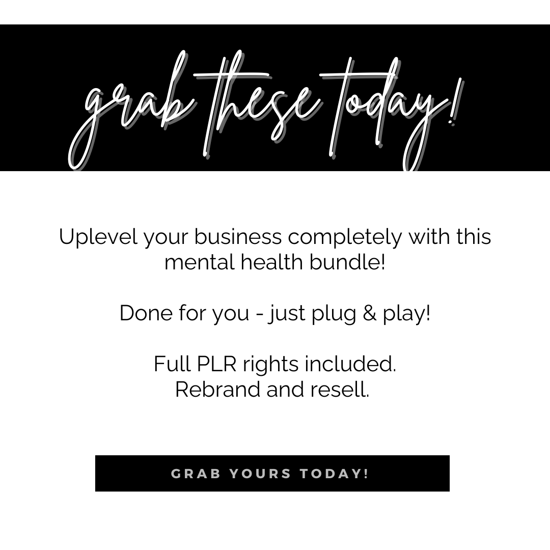 Mental Health Bundle
