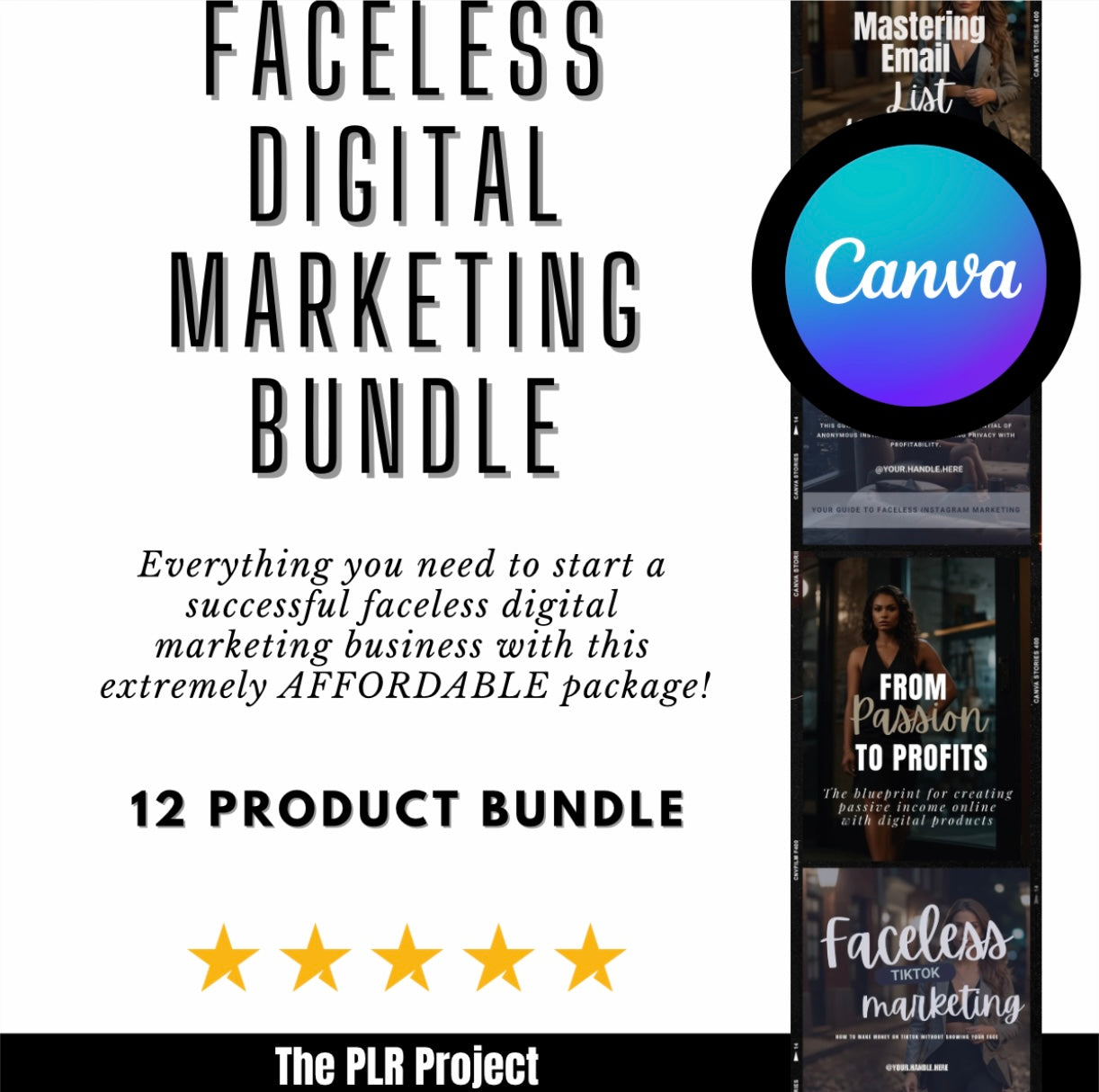 Faceless Digital Marketing Bundle