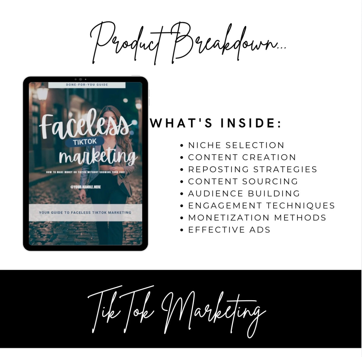 Faceless Digital Marketing Bundle
