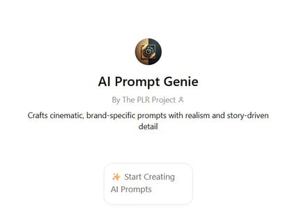 AI Prompt Genie